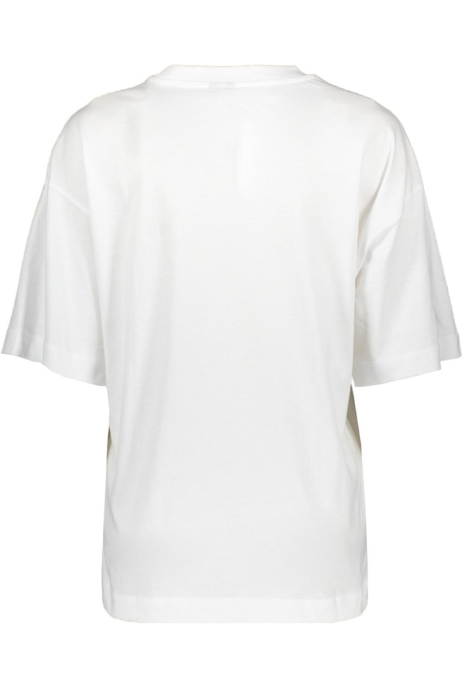 PCCLAUDE SS PRINTED T-SHIRT JRS BC 17159698 Bright White/Summer ess